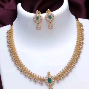 PREMIUM QUALITY NECKLACE WITH EARRING
