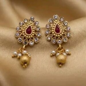 Premium Trending Design Jewellery Set (FREE Earring) Hover Image