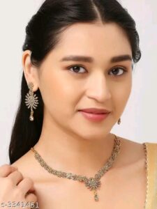 Beautiful Alloy Stone Women Jewellery Set